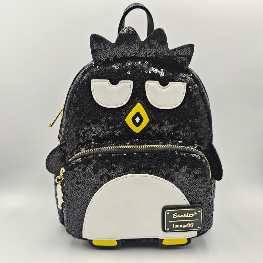 Loungefly Sanrio Hello Kitty and Friends Badtz Maru Sequins Mini Backpack New